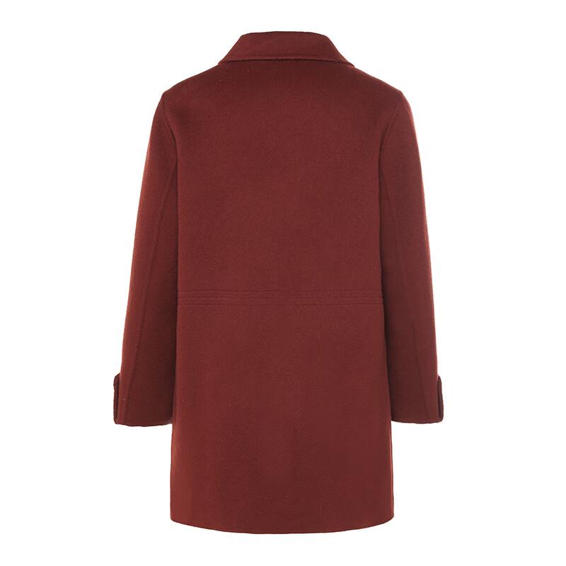 G·TENNA Women's Mid-length Wool Coat