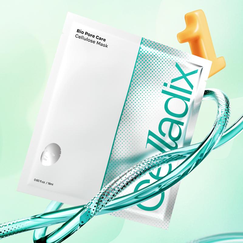 [Celladix] Bio Pore Care Cellulose Mask 18ml*5EA