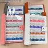 48/96/144/192 Colors Magnetic Tips Nail Art Swatch Book Manicure Color Test Storage Book Large Acrylic Works Display Color Card