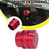 Red High-end Display Power Volume Knob For Chevrolet Corvette C8 Z06 2023-UP New