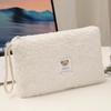 Large Capacity Cute Plush Travel Cosmetic Lipstick Storage Bag Women Makeup Kits Handbags Organizer Wallet Pencil Case Pouch Bag