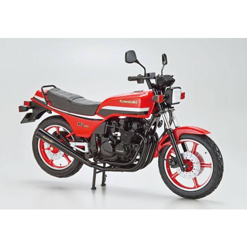 Aoshima Bunka Kyozai (AOSHIMA) 1/12 Scale The Bike Series No. 17 Kawasaki KZ400M Z400GP 1982 Model Plastic Model