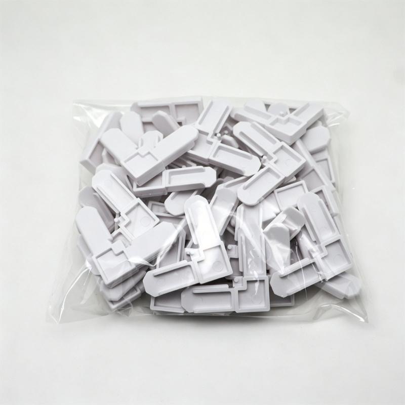 5/16x3/4Inch L Type Window Screen Frame Corner Connector Plastic Screen Corner Brackets For Home Renovation Enduring