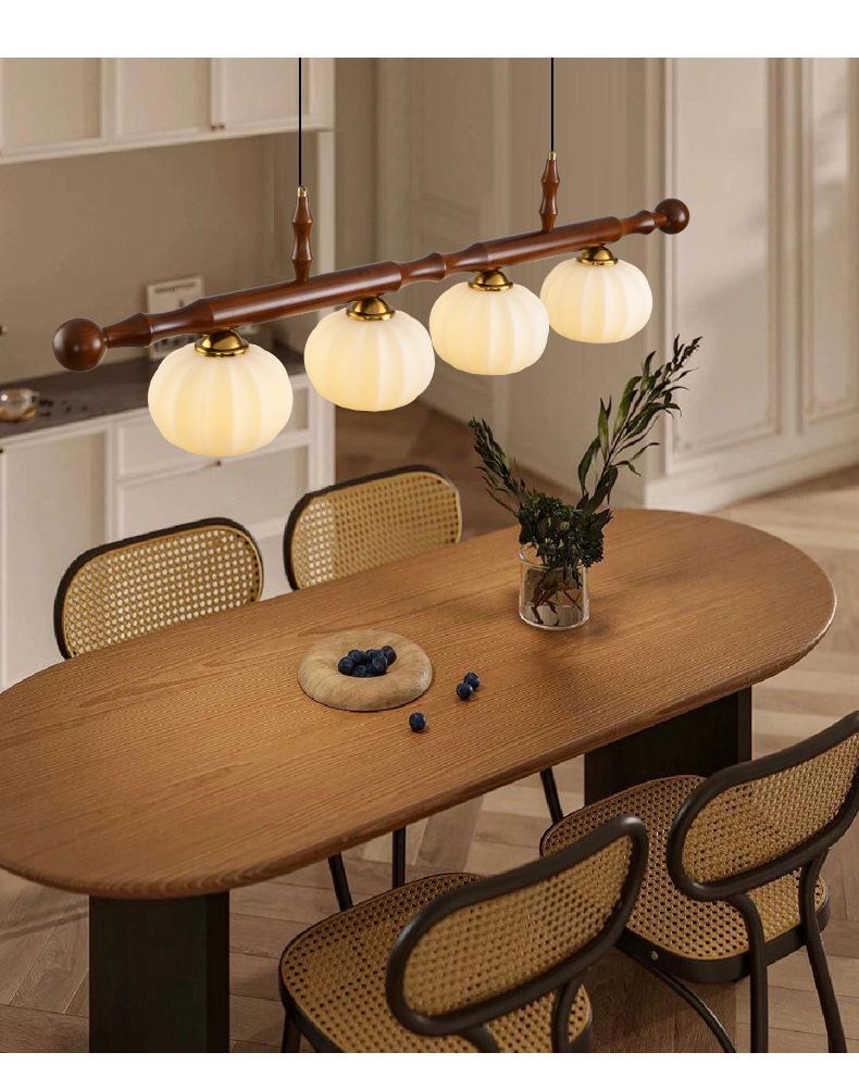 2025 Retro Chinese-Style Chandelier: Elegant Dining & Bar Counter Lighting Fixture