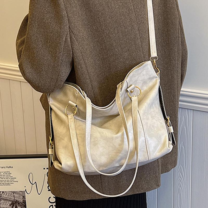 Fashionable Large Capacity Fashionable Retro Women S Shoulder Bag  Tote Bag