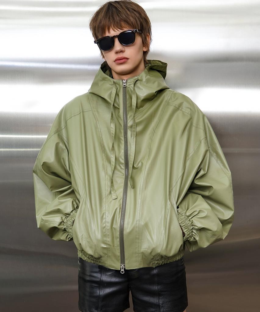 Untage Utg Hooded Blouson [Khaki(Unisex)]_Uto-Ss06