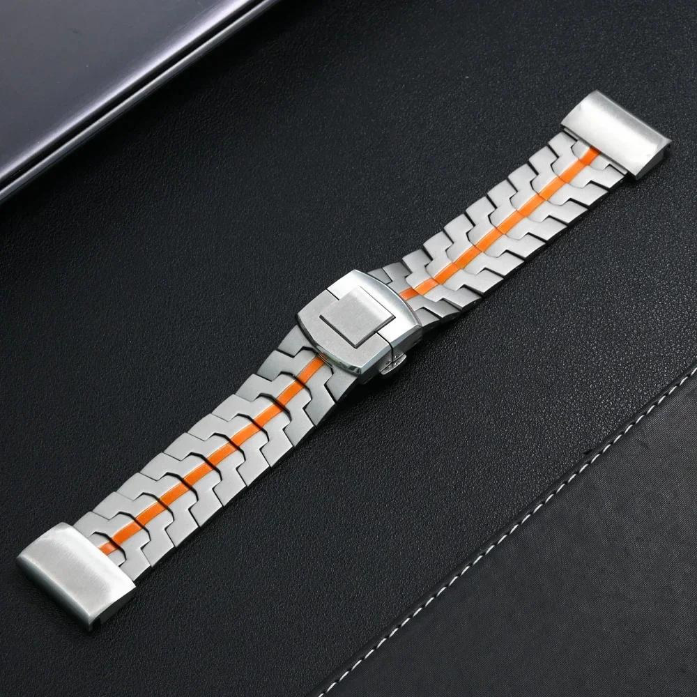 26mm Titanarmband für Garmin Fenix 8 51mm Enduro 3/2 Herrenarmband für Garmin Descent Mk3i 51mm Tactix 7 AMOLED QuickFit Armband