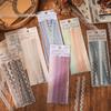 240Pcs Aesthetic Lace Sticker Scrapbooking Decorative Sticker for Journal Notebook Photo Album Phone Case Invitation