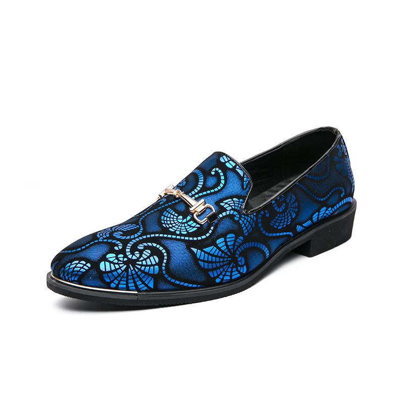 2024Luxury Brand Loafers Slip-on Fashion Colorful Leather Shoes British Style Moccasins Soft Sole Comfortable Wedding Ball Shoes