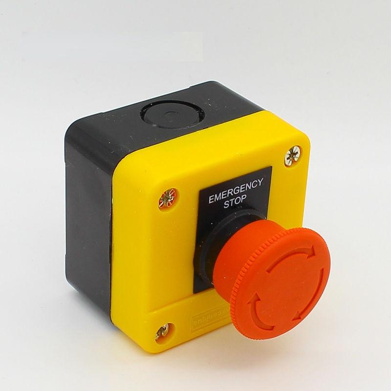 1NO+1NC e-stop push button switch emergency stop switch