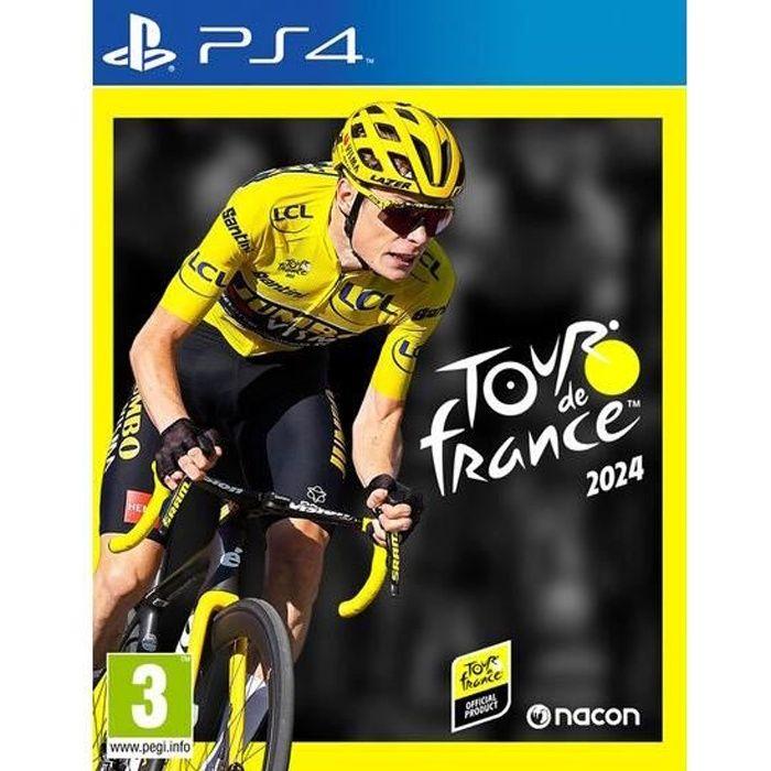 Jeu de simulation tour de france 2024 - ps4 - mode multijoueur jusqu'à 6 joueurs