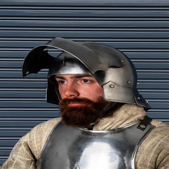 Sallet Helmet of Archduke Sigismund  German Medieval Armor15th Century Knight Helmet  LARP SCA Reenactment with Visor