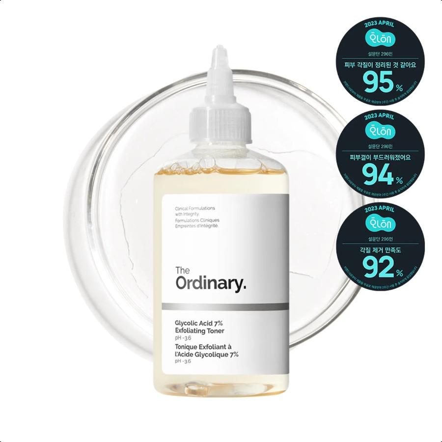 The Ordinary Glycolic Acid 7% Exfoliating Toner 240ml Toner 240ml