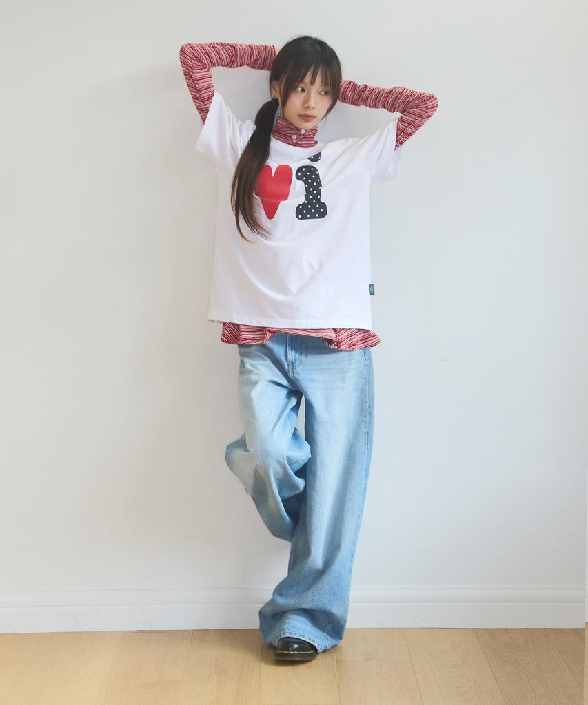 VIDEO JOCKEY Bibi T-Shirt [White]