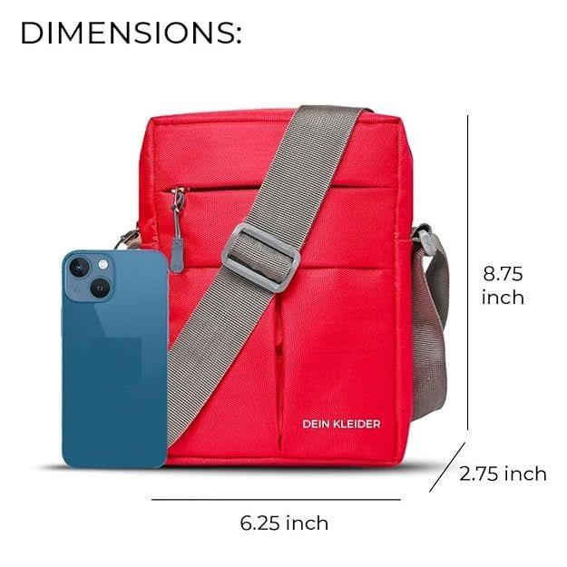 Nylon Sling Cross Body Travel Bag