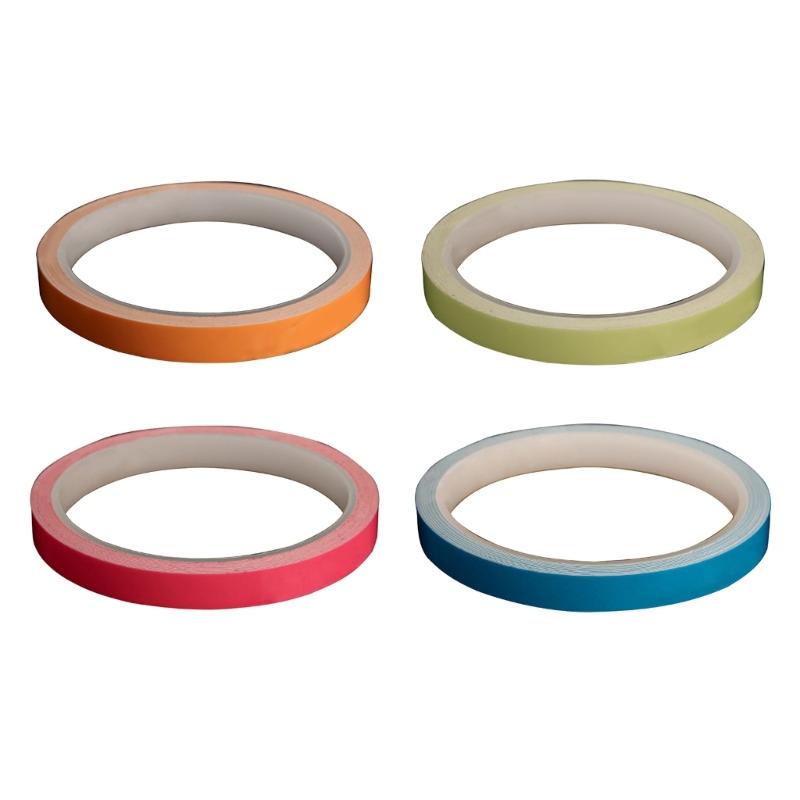 Self Adhesive Fishing Rod Luminous Tape Waterproof Fluorescent Tape Safety Warning Stickers Night Fishing Tool Cuttable