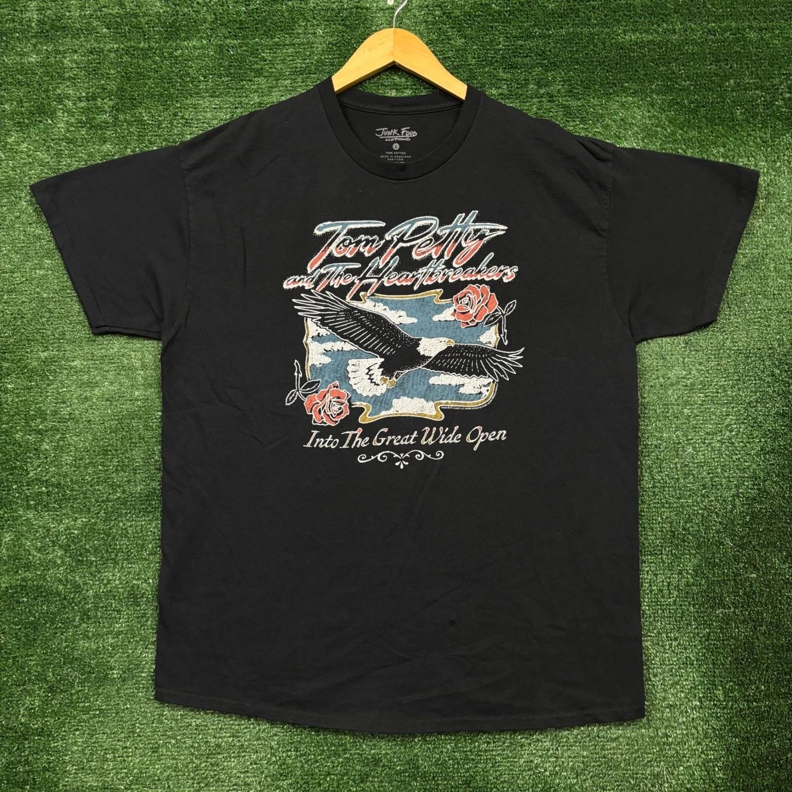 Tom Petty and The Heartbreakers Into The Great Wide Open Rock Band T-Shirt L S