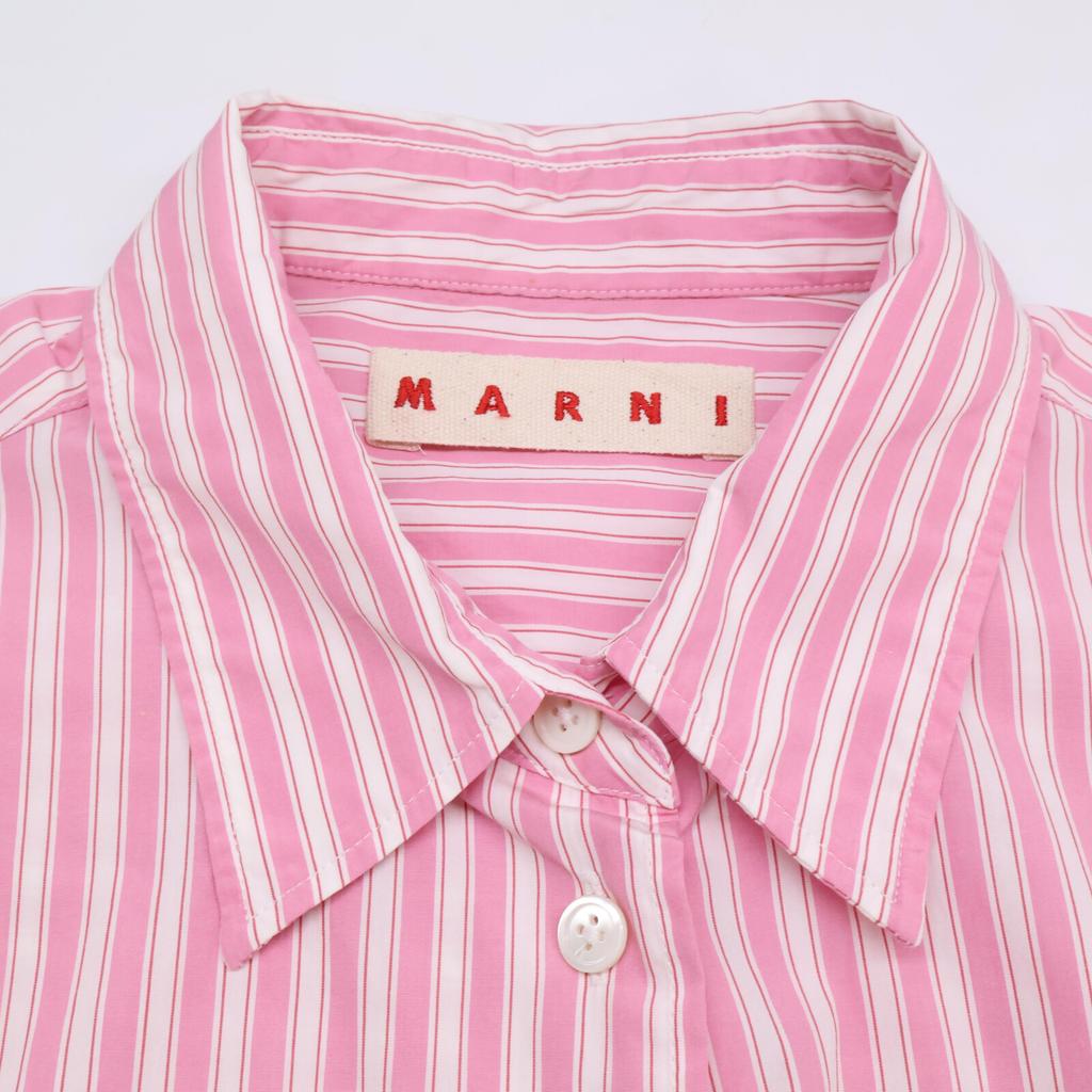 MARNI [Domestic Regular/22Stainless Steel] TTMA0186A0 Striped Gradient Sleeveless Shirt/ tops 42 Pink / WhiteUsed