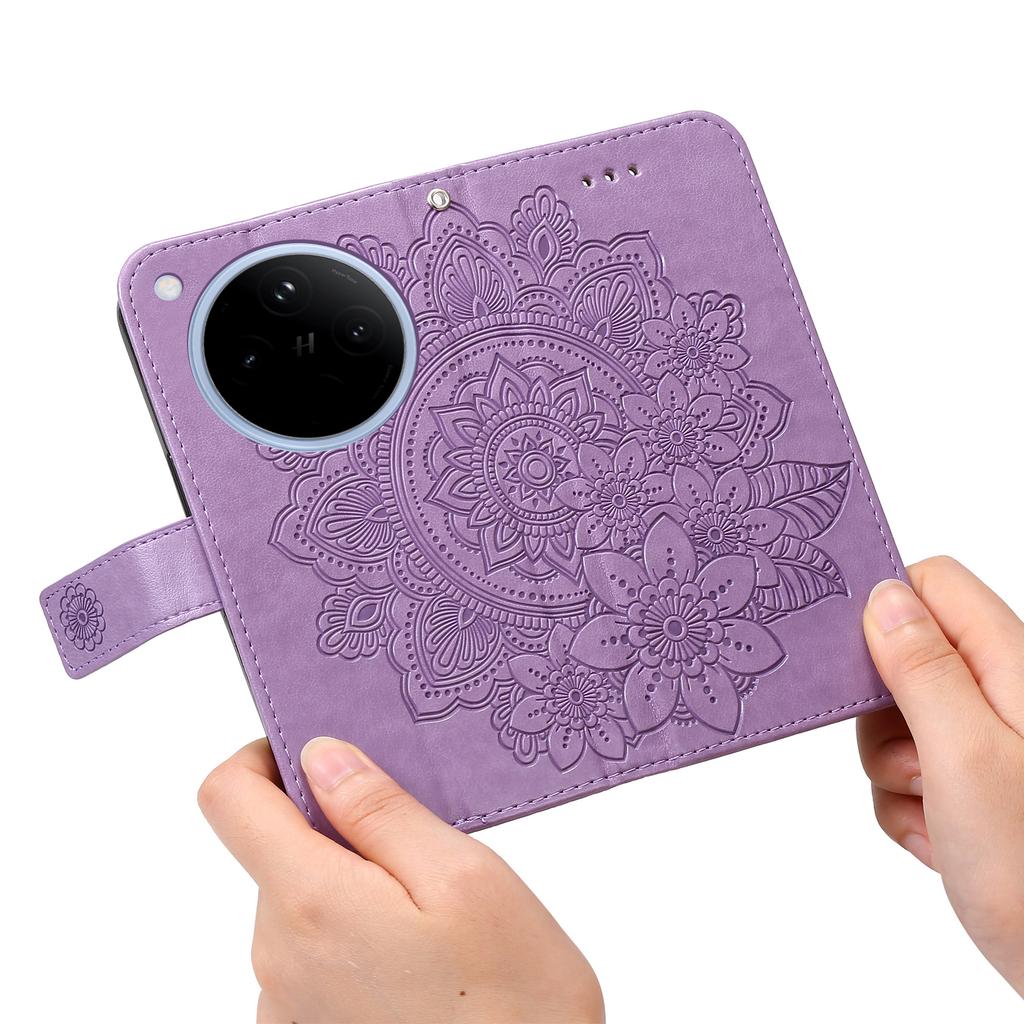 For Oppo Find X8 5G Case Floral Pattern PU Leather Wallet Stand Phone Cover