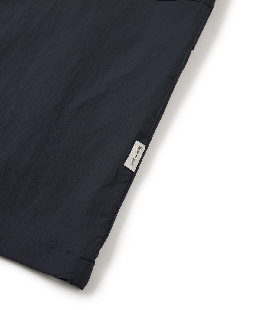 Snowpeak Apparel Root Hooded Short Sleeve Anorak Navy (S24Muran65)