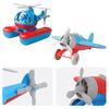 Propeller Airplane Model Kids Educational Helicopter Model Glider Aircraft Water Plane Toddlers Boys Girls Indoor Outdoor Beach Plane Toy