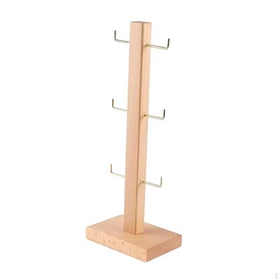 Hair Hoop Display Organizer Large Capacity Space Saving Stand Beech Headband Holder for Band