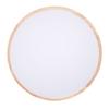 LED Flush Mount Ceiling Light Wooden 3000K to 6500K Dimmable Round Ceiling Light Fixture with Remote Control for