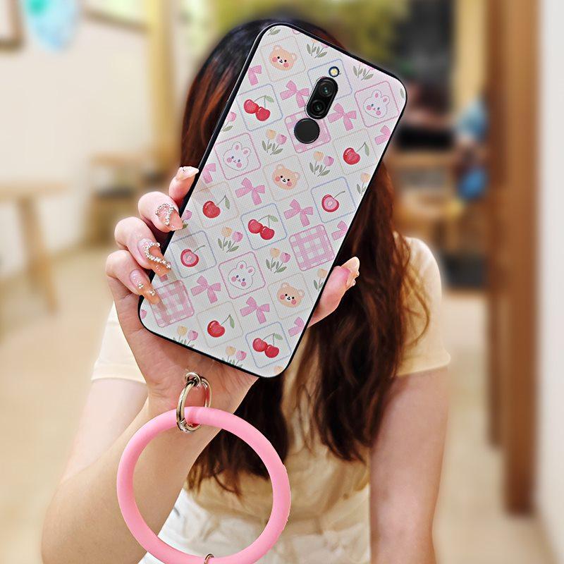 

Однотонний протиударний чохол для телефону для Xiaomi Redmi 8 М який чохол Брудостійкий Браслет Мультяшна задня кришка Смішна Молодіжна Xiaomi Redmi 8