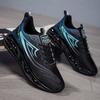 Mens Running Shoes Summer Breathable Mesh Seaside Travel Fitness Anti Slip Casual Sneakers Daily Training Trendy Tennis Shoes