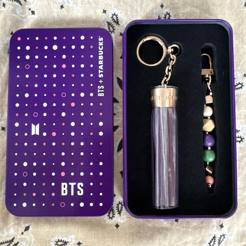 [USED] BTS + STARBUCKS Key Ring Worn by Yoongi
