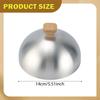 Burger Griddle Accessory Dome,Outer Dia 5.5inch Home Lid Party Basting Steaming Cover for Family
