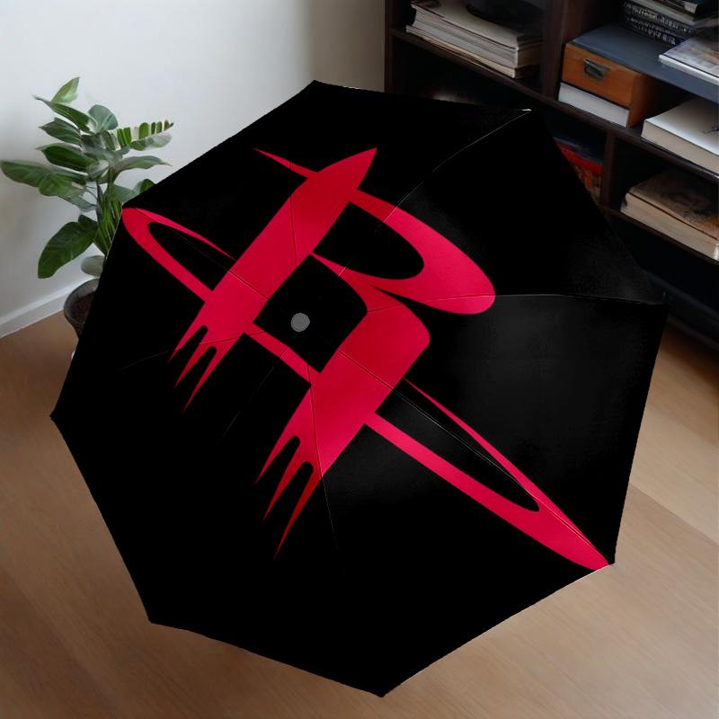 Rockets Team Art Umbrella 8-Frame for Travel, Camping, Casual Lightweight Portable Umbrella, Essential for Every Family Holidays Gift