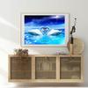 DIY Diamond Painting Two Swans Cross Stitch Kit Mosaic Art Diamond Painting Full Circle/Square Diamond Home Decoration