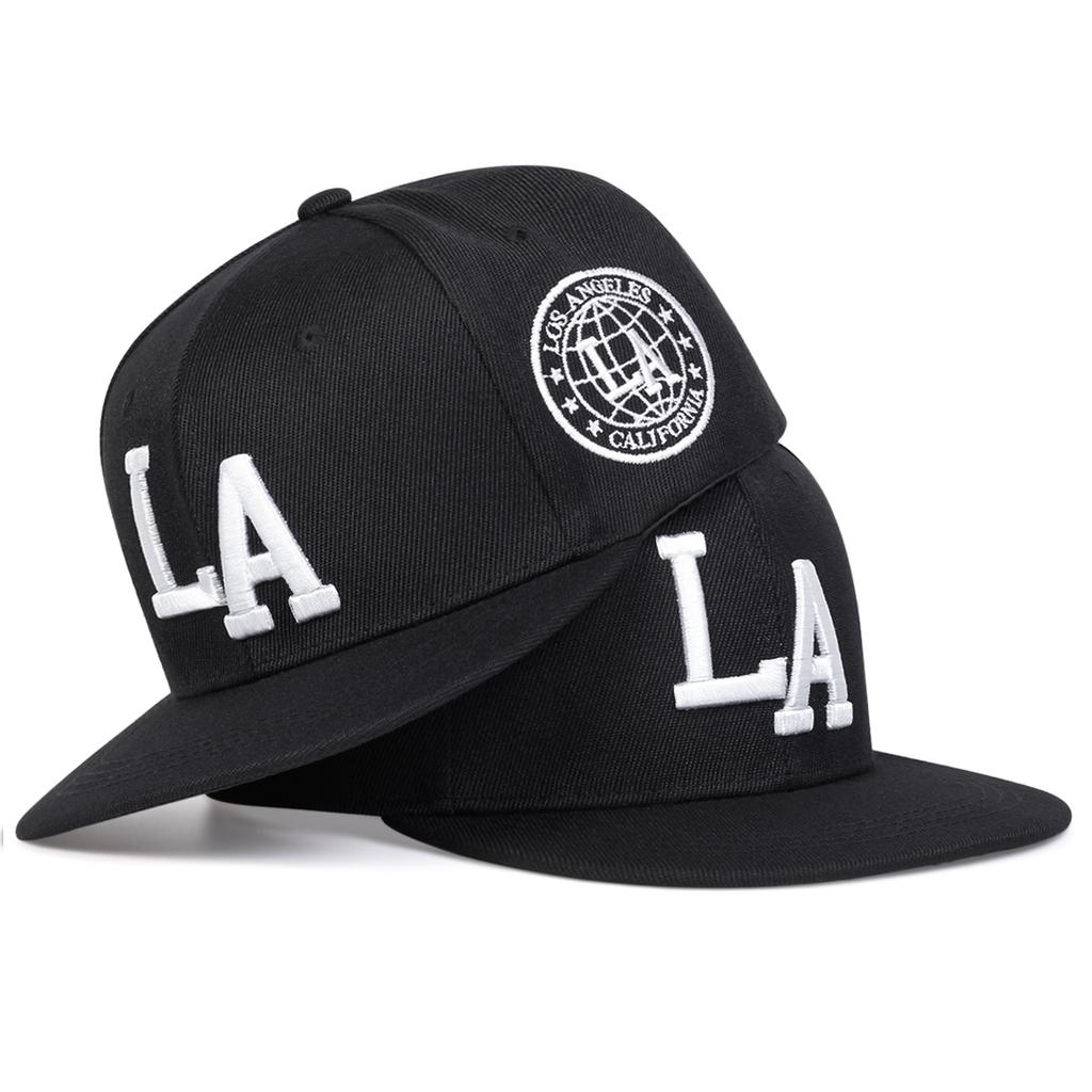Czapka Hip Hop z Haftem Ziemi Męska i Damska Outdoorowe Płaskie Czapki Regulowana Bawełniana Czapka Snapback Codzienne Czapki Baseballowe