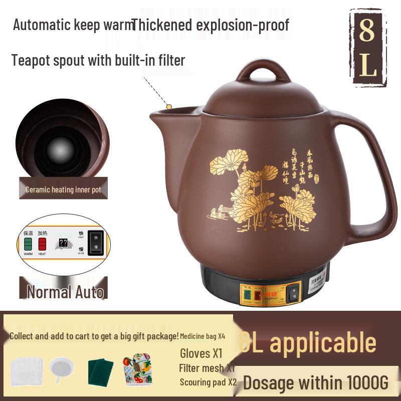 Automatic Zisha Electric Chinese Medicine Decoction Pot