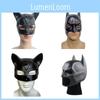 Maska Pvc Batman do Cosplayu Mroczny Rycerz Powstaje Liga Sprawiedliwości Rekwizyt na Imprezę