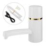 1x Trådlös Uppladdningsbar Flaska Dricksvatten Elektrisk Pump Bärbar Dispenser USB (Vit)