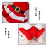 Pet Christmas Clothes 2025 New Snowflake Decorative Skirt Autumn and Winter Old Man