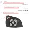 Heated Car Rearview Mirror Glass for Opel Astra H 2009 2010 2011 Heating Side Door Wing Mirror Glass Lens Car