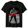 Rambo III (1988) Vom Filmposter inspiriertes T-Shirt Retro Actionheld T-Shirt Unisex