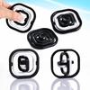 Black and White Fingertip Gyro Fidget Toy Stress Relief Fidget Spinner Autism ADHD Anxiety Sensing Toy Children's Adult Gift
