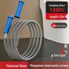 Hand-Cranked Drain Unclogger for Toilets and Kitchen Sinks