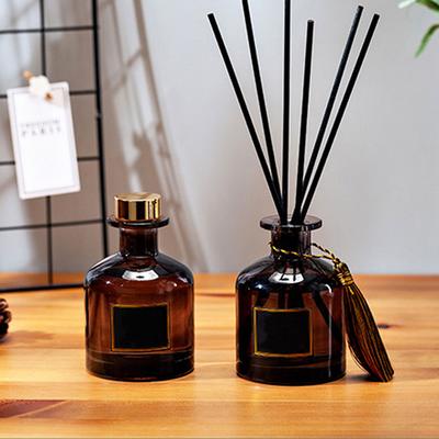 50 ml Koku Dekorasyon Rattan Çubukları Arındırıcı Hava AROMA YAYICI Seti Aromaterapi Oturma Odası Ofis Yangın Yok Esansiyel Yağı
