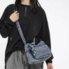 Borsa a tracolla casual alla moda da donna Borsa a spalla in denim di alta qualità Borsa tote di grande capacità Borse a mano multifunzionali da donna