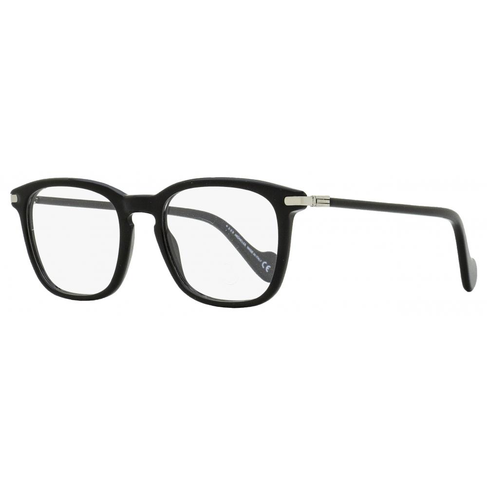 

Moncler Men s Rectangular Eyeglasses ML5045 001 Black 52mm 001