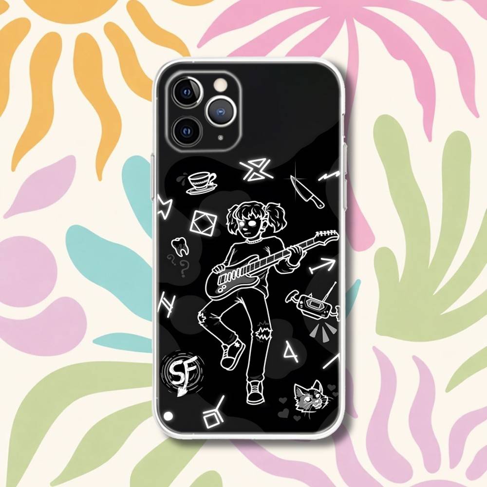 S-Sally Face Game Sal Phone Case For iPhone 17,16,15,11,12,14,13 Pro Max Plus Mini X,XS,XR,7,16E Air Transparent Cover Fundas