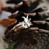Elegancka Kolekcja Pierścionków Inspirowana Królikiem Lekka Wygodne Dopasowanie Przyjazny Użytkownik Metalowe Akcenty Kryształowe Do Codziennego Noszenia
