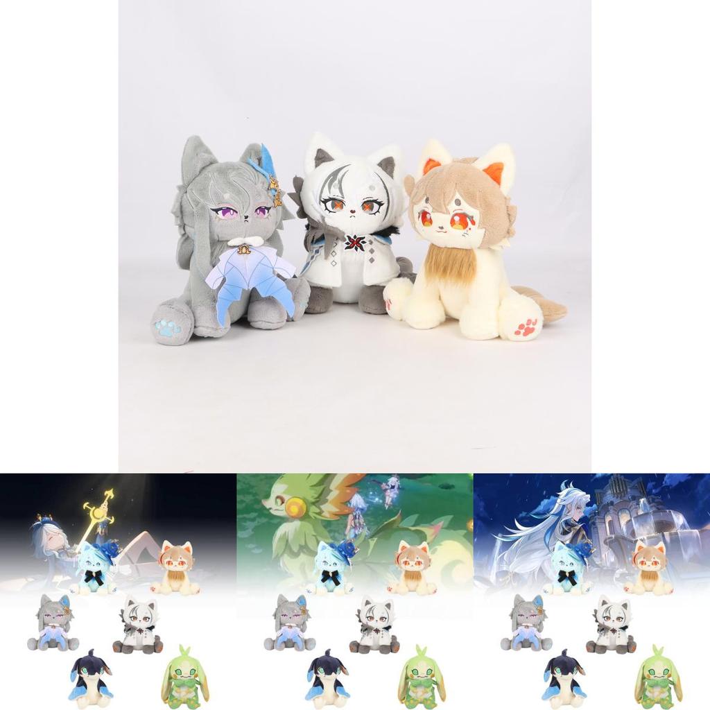 Adorable Genshin Impact Cat Plush Toy Soft And Cozy Anime Dragon Figurine