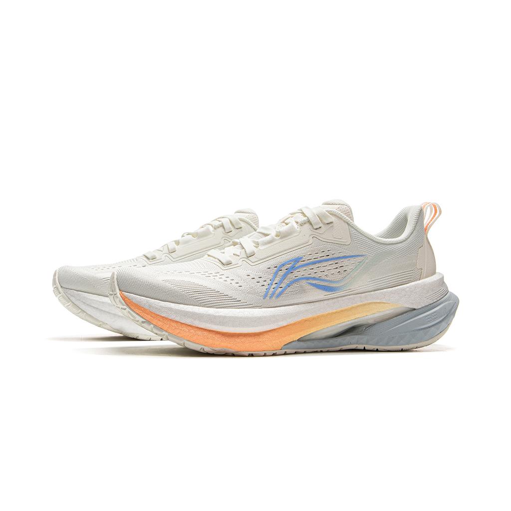 New LINING Wugui 5S 5.0 Running Shoes Women's Low Top Ivory ARSV022-5
