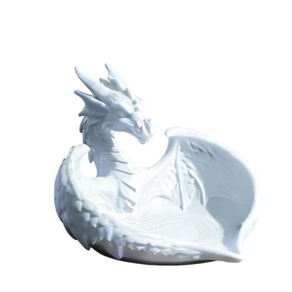 Creative Jewelry Storage Tray Dragon Shape Bracelets Organizer Desktop Ornaments